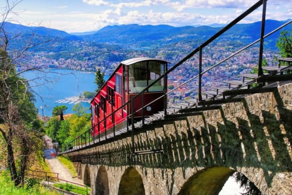 Appartamento Centrale Con Wifi E Posteggio Privato Gratis! Lugano Eksteriør bilde