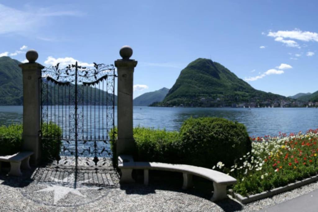 Appartamento Centrale Con Wifi E Posteggio Privato Gratis! Lugano Eksteriør bilde