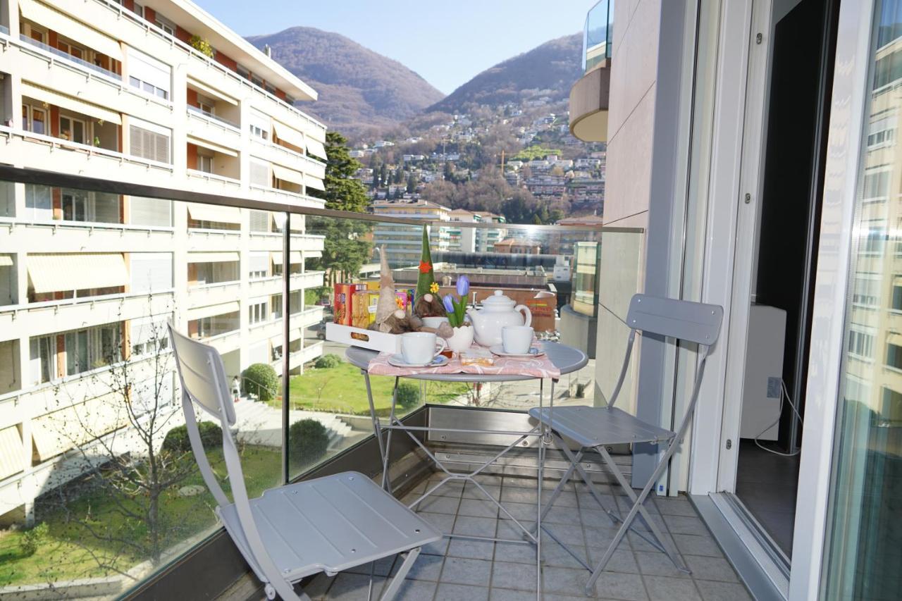 Appartamento Centrale Con Wifi E Posteggio Privato Gratis! Lugano Eksteriør bilde